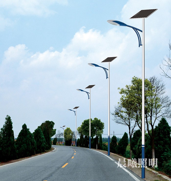 鄉(xiāng)鎮(zhèn)道路9米太陽(yáng)能路燈